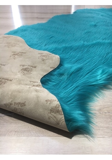 Doğuş Peluş Halı Apost Turkuaz 75 x 200Cm Post Halı Yolluk