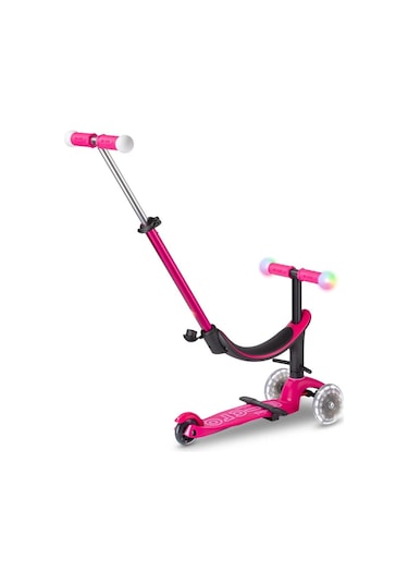 Micro Mini2grow Deluxe Magic Led 3 Tekerlekli Scooter Pink