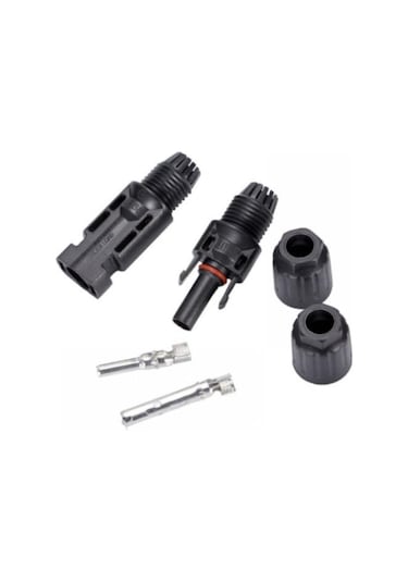 Solinved 20 Metre 6mm (10 M Kırmızı 10 M Siyah) Mc4 Konnektörlü Solar Kabl