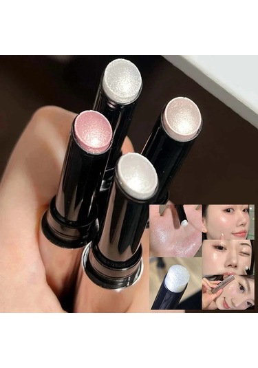 Pırıltılı Fosforlu Çubuk Doğal Elmas Glitter Beyaz Vurgu Göz Farı Kalem Kontur 02 01