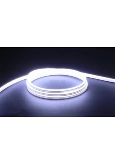 5 Metre 12 V Dış Mekan Beyaz Neon Led