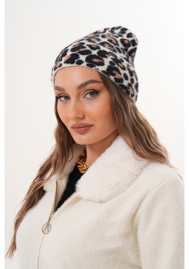 Ritagarcia Premium Soft Lepar Bere Beyaz Leopar