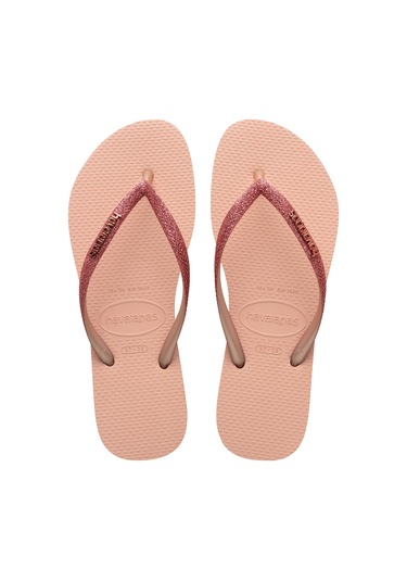 Havaianas Kids Slim Glitter Kadın Plaj Terliği 4146975 PEMBE