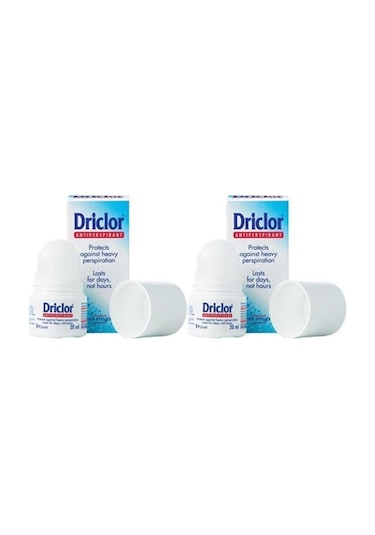 Driclor Aşırı Terleme Önleyici Anti-Perspirant Roll-On Deodorant 2 x 20 ML