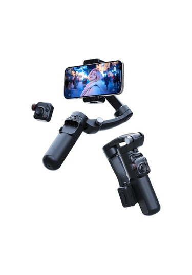 Tokqı M02 Telefon Gimbal Telefon Sabitleyici - Siyah -