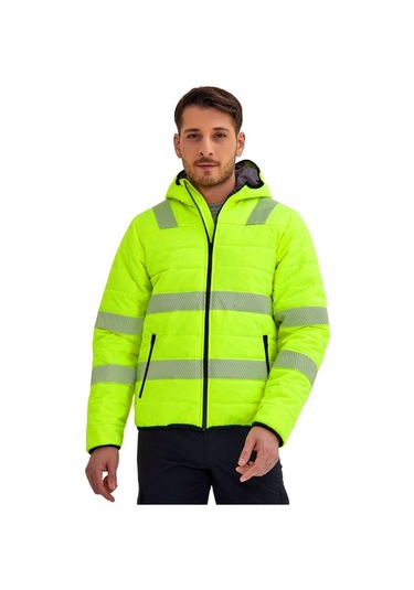 Şensel Reflektörlü Kapitoneli Mont Fosforlu Sarı 61E1166 Fosforlu Sarı