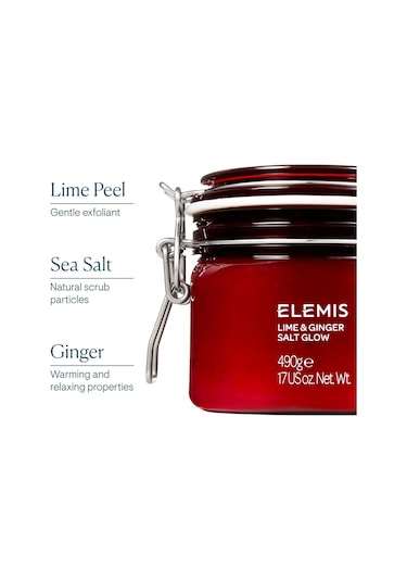 Elemis Ferahlık Ve Yumuşaklık Peelingi- Exotic Lime & Ginger Salt Glow 490g