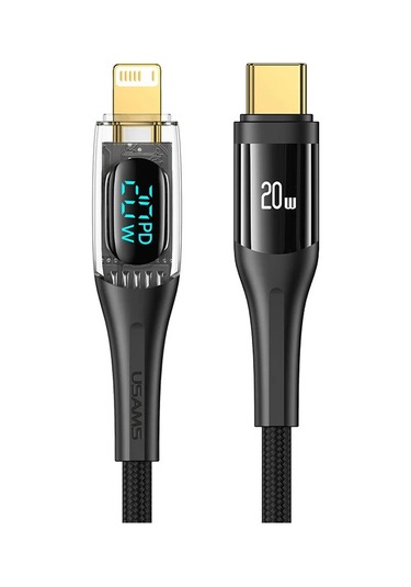 Usams Sj589 20 W Typec To Lightning Dijital Ekran Örgü 2 M