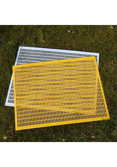 Fochsia Beyaz 2 Adet Plastik Kraliçe Arı Izgarası Kesilebilir Bal Arısı Kaçış Önleyici Çerçeve