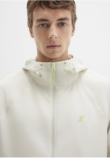 Mavi - Mavi Pro Kapüşonlu Bej Ceket 0110610-70134 Bej