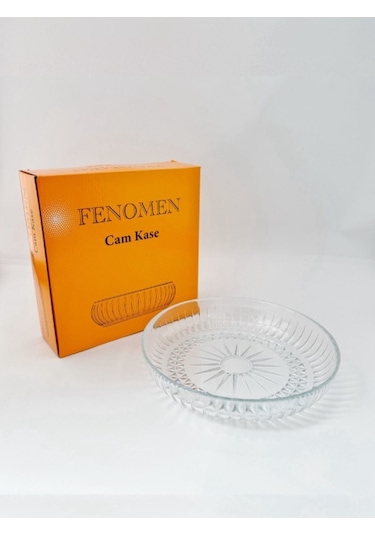 - Fenomen Cam Kase - 24 Cm - Meyvelik - Salata Kasesi Şeffaf