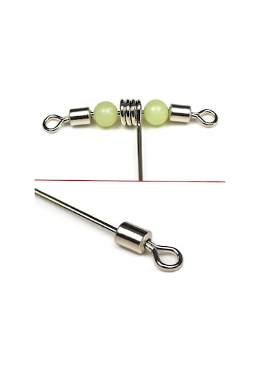 MSO Olta Balıkçılık Paslanmaz Çelik Fosforlu T Fırdöndü (Mod-A)