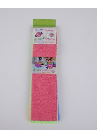 Birlik 4 Lü Mikrofiber Temizlik Bezi MKF01
