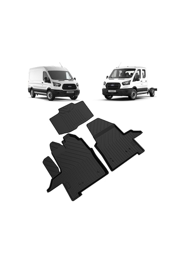 Ford Transit Havuzlu Paspas Siyah 2014 2015 2016 2017 2018 2019 2020 2021 2022 2023 2024