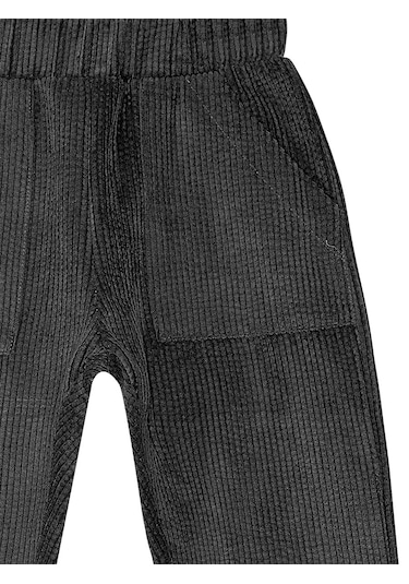 Denokids Mshb&g Fitilli Kadife Antrasit Erkek Çocuk Pantolon Antrasit