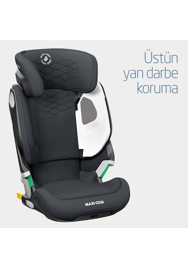 MaxiCosi Kore Pro Işık Sensörlü Adac'Lı İsofixli ISize 15-36 Kg Çocuk Oto Koltuğu Authentic Graphite