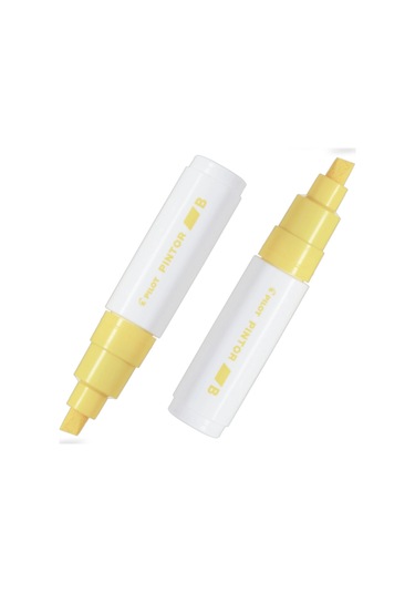 Pılot Pintor B Kesik Uç Sarı İki Adet