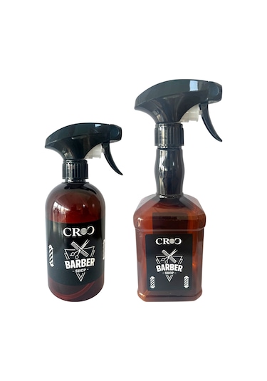 Croc 2 Adet Berber Kuaför Suluğu - Sprey Suluk 500ml + 600ml