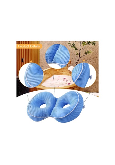 Suntek Küvet Minderi Hafif Taşınabilir Kalça Desteği İç Mavi