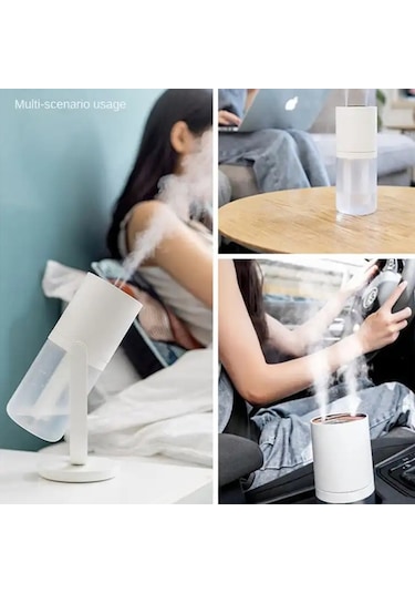 S07 Çok Modlu Kablosuz Çift Jet Nemlendirici Beyaz