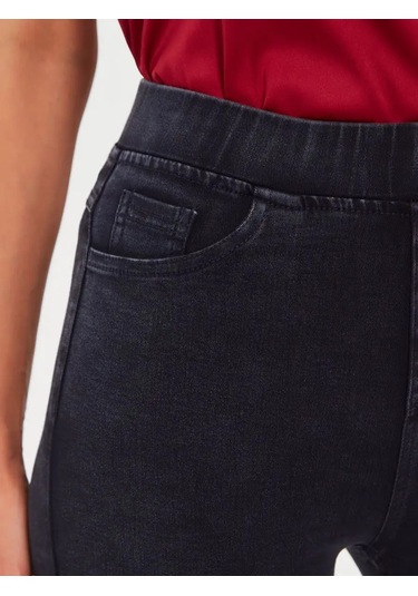 Miloyd Lastikli Mavi Dar Kesim İspanyol Pantolon Jelenas 35586798 Mavi