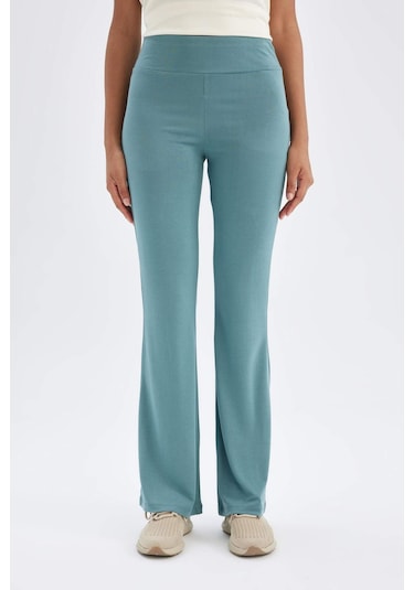 DeFactoFit Modal İspanyol Paça İnce Pantolon C0420AX24SMGN1223
