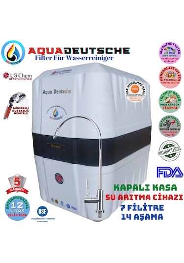 Elegance Beyaz 12 Litre 7 Filitre 14 Aşama Su Arıtma Cihazı