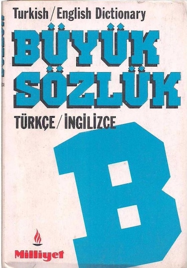 Turkish / English Dictionary Büyük Sözlük Türkçe / İngilizce 2. El