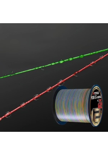 Fochsia 6.0 547dy 500 Metre Ağır Hizmet Pe Balıkçılık Misinası 12 İplik Süper Güçlü Dayanıklı