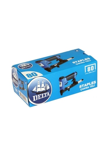 Delta 80/12 Çakma Zımba Teli 3000 Adet Kutu