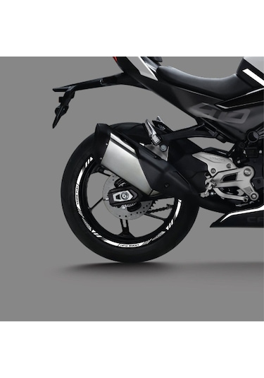 Cfmoto 450sr Sticker Jant Dışı Şerit Baskılı Beyaz
