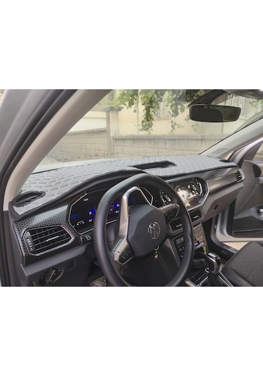 Kapitone Deri Kumaş Volkwagen T-cros Torpido Koruma Örtüsü 1 Adet