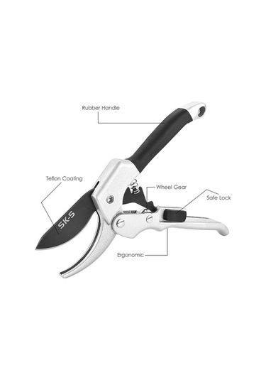 Pazly Örs Budama Makası 3/4' El Ve Dal Budama Makası Ağaç Kesici Bahçe Aletleri