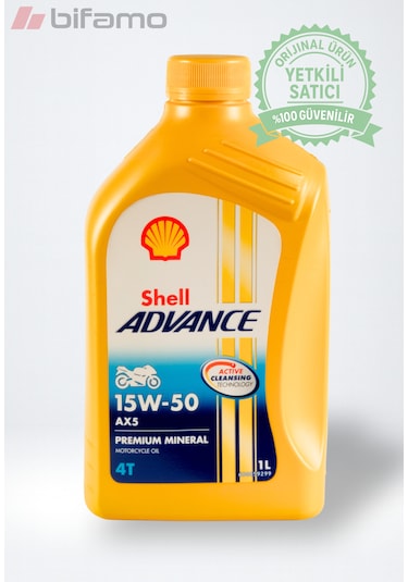15w-50 4t Advance Ax5 Shell
