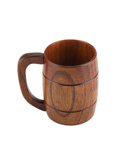 Ximistore9 Sağlıklı Ahşap Bira Bardak, El Tutmasıyla Konforlu Tutuş, Çok Amaçlı Kullanım İçin Dayanıklı Tasarım