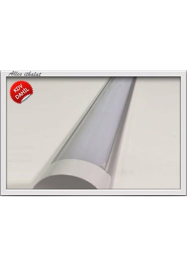 T5 Günışığı 60 Cm 18 Watt Floresan Bant Armatürü Beyaz