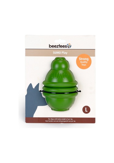 Beeztees Sumo Dayanıklı Dental Oyuncak L Yeşil 1