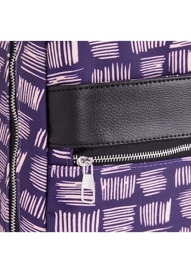 Bloominbag Harmony Hatchards 13-14 İnç Laptop / Macbook Sırt Çantası Mor - Beyaz