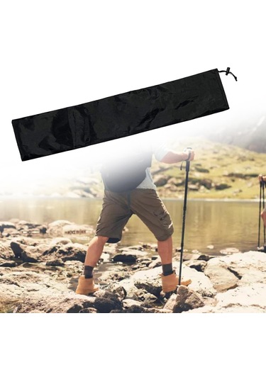 Dolıty Trekking Direği Taşıma Çantası Ayarlanabilir 14cmx70cm Siyah