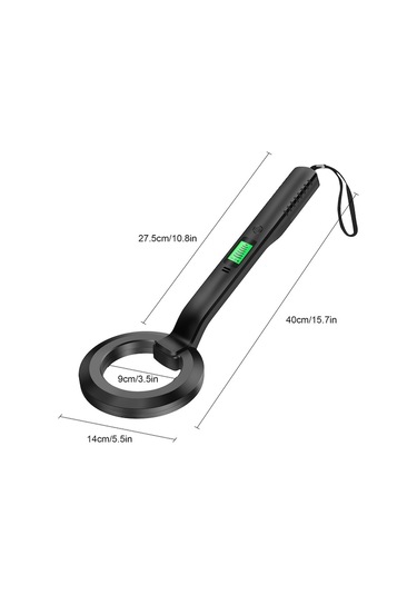 Gp El Lcd Ekran Metal Dedektörü Taşınabilir Pin Pointer Hazine Bulucu Probu, Buzzer Alarmı / Titreşim İle 1