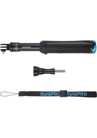 Gopro, Insta360, Djı Ve Diğer Aksiyon Kameraları İçin Taşınabilir Katlanabilir Tripod Tutucu Selfie Monopod Çubuğu, Uzunluk: 23.5-81cm Diğer