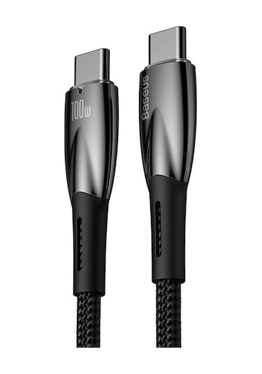 Baseus Glimmer Series 100w Type-c To Type-c Hızlı Data Şarj Kabl