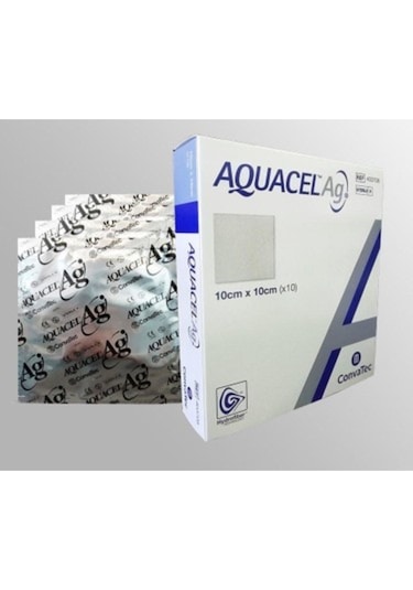 Convatec Aquacel Ag Alginate Gümüşlü Yara Örtüsü 10 x 10 CM