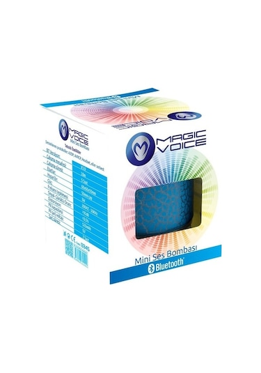 Magicvoice Musicbox Bluetooth Hoparlör Çok Renkli