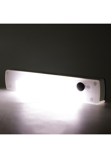 Ç:ok Amaçlı Taşınabilir Led Işık - Mıknatıslı Çalışma Lambası 19cm Beyaz