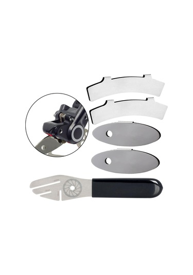 Suntek Disk Fren Rotor Truing Çatal Aracı Mtb Cx Yol Bisikleti Gümüş