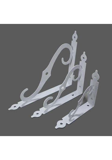 Suntek Zarif Duvar Rafı Destekleri Metal Kitaplık Için Bahçe Diğer