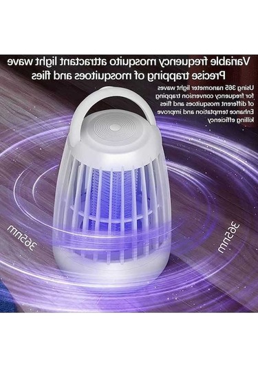 Maoyaya Usb Şarjlı Sessiz Böcek Sinek Tuzağı