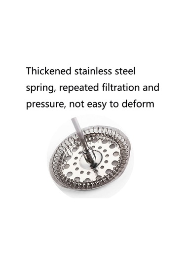 Household Hand Brewed Coffee French Filter Press Pot Glass Tea Maker 1000ml Diğer