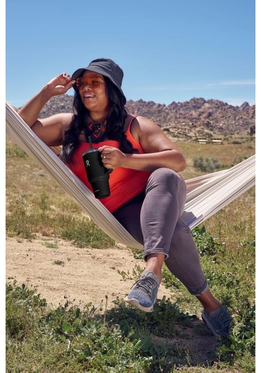 Hydro Flask Pipetli Termos Bardak 0.95 Lt Black